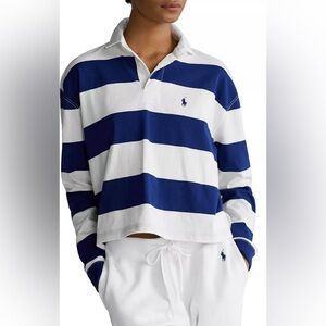 RALPH LAUREN Polo Cropped Rugby Shirt
$188 MSRP